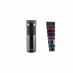 Contigo Byron Snapseal Travel Stainless Steel Thermal vacuum flask, leakproof tumbler, coffee mug with BPA free Easy-Clean Li ...