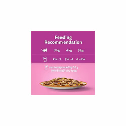 Whiskas 1+ Adult Tasty Mix in Gravy 84 Pouches, Adult Wet Cat Food, Country Collection, Megapack (84 x 85 g)