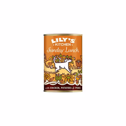 Lily's Kitchen Natural Adult Wet Dog Food Tin Sunday Lunch Grain-Free Recipe 6 x 400g