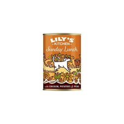 Lily's Kitchen Natural Adult Wet Dog Food Tin Sunday Lunch Grain-Free Recipe 6 x 400g