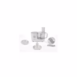 Kenwood Compact Food Processor, 1.4L Bowl, Blender, Emulsifying, Chopping Blade, Shredder Disc 400W, FP120, White