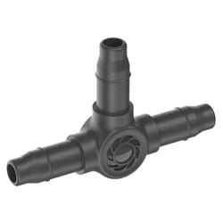 Gardena Micro-Drip-System T-Piece 4.6 mm (3/16 inch): for branch connection of supply pipes and irrigation lines, kink-free installation, Easy &