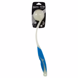 Chuckit! Pro Max Glow 18M Hands Free Dog Ball Pick Up & Throw Glow In The Dark Launcher With Medium Max Glow Rubber Ball, 46c ...