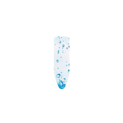 Brabantia 318160 Ice Water Ironing Board Cover, L 124 x W 38 cm, Size B