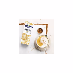 Alpro Barista Foamable Oat Plant-Based Long Life Drink, Vegan & Dairy Free, 1L (Pack of 8) Packaging may vary