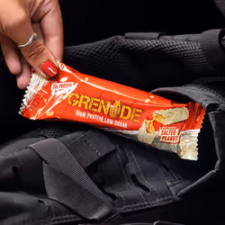 Grenade High Protein, Low Sugar Bar - White Chocolate Salted Peanut, 12 x 60 g