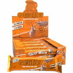 Grenade High Protein, Low Sugar Bar - Jaffa Quake, 12 x 60 g