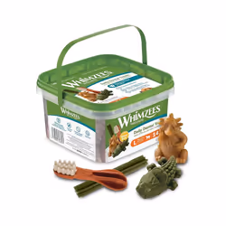 WHIMZEES By Wellness Variety Box, Mixed Shapes, Natural and Grain-Free Dog Chews, Dog Dental Sticks for Large Breeds, 14 Piec ...