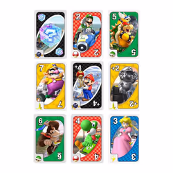 Mattel Games UNO GWM70 Mario Kart Card Game with 112 Cards & Instructions for Players Ages 7 Years & Older Gift for Kid Family 5.0 cm*30.0 cm*30.0 cm