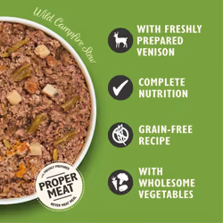 Lily's Kitchen Natural Adult Dog Food Wet Tins - Venison & Wild Boar Terrine - Complete Meal Recipes (6 Tins x 400g)