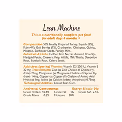 Lily's Kitchen Natural Adult Dog Food Wet Tins - Lean Machine Turkey & Squash - Complete Meal Recipes (6 Tins x 400g)