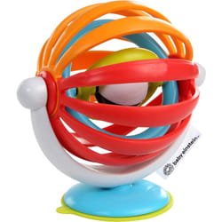 Baby Einstein Sticky Spinner Booster & High Chair Activity Toy Sensory Play Visual Spinning Wheel Suction Cup Base BPA-Free Ages 3 Months
