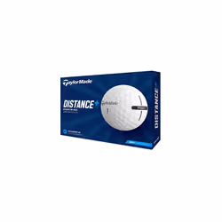 TaylorMade Distance+ Golf Balls 2021, White