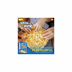12pk x 85g SOL Stop 'n' Pop Microwave Popcorn | Salted Popcorn Flavour | Popping Pop Corn Kernels for The Family | Flavoured Popcorn Kernels Popcorn
