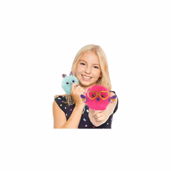 Make It Real DIY Plush Toys Pom Pom Characters Making Kit - Arts and Crafts for Kids - Gifts for Girls