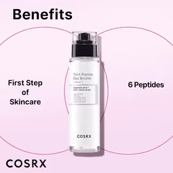 COSRX 6X Peptide Collagen Booster Toner Serum 150mL/5.07 Fl.Oz, Skin Renewal Boosting Facial Essence Niacinamide & Hyaluronic Acid for All Skin Types