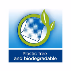 Andrex Classic Washlets 12 Packs Flushable Toilet Tissue Wipes Micellar Water-Biodegradable & Plastic-Free Use Regular Toilet Roll Shower Fresh Clean