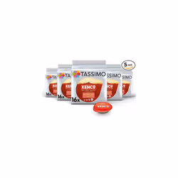 Tassimo Kenco Americano Grande XL Coffee Pods 16 Count Pack of 5 Total 80 Drinks