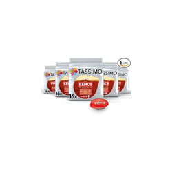 Tassimo Kenco Americano Grande XL Coffee Pods 16 Count Pack of 5 Total 80 Drinks