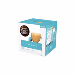 NESCAFE Dolce Gusto Flat White Coffee Pods total of 48 Coffee Capsules Creamy Coffee Flavour 3 Packs