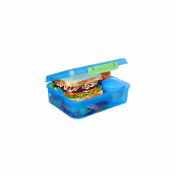 Sistema Bento Box TO GO | Lunch Box with Yoghurt/Fruit Pot | 1.65 L | BPA-Free | Assorted Colours (Varies by Pack) | Recyclable with TerraCycle? | 1