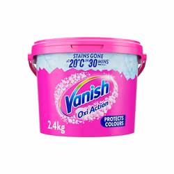 Vanish Gold Oxi Action Laundry Booster and Stain Remover Powder Colours 2.4kg Removes Tough Stain Even at 20 Keeps Colours Br ...