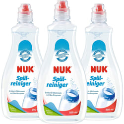 NUK Baby Bottle Cleanser 500 Ml Ideal for Cleaning Baby Bottles Teats & Accessories Fragrance Free Ph Neutral 3 Count