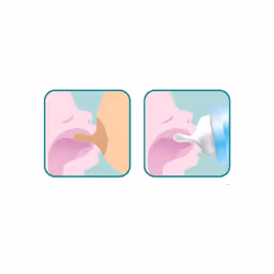 MAM Teats Size 1 Suitable for Newborns Slow Flow SkinSoft Silicone Teats for Baby Bottles Fits All MAM Bottles Baby Feeding Essentials Pack of 4