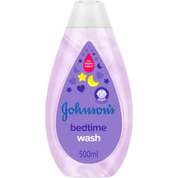 Johnson's Baby Bedtime Wash Gentle And Mild Delicate Skin And Everyday Use Natural Calm Aromas 500ml