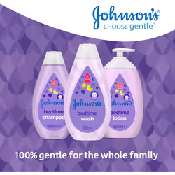 Johnson's Baby Bedtime Wash Gentle And Mild Delicate Skin And Everyday Use Natural Calm Aromas 500ml