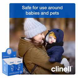 Clinell Antimicrobial Hand Wipes  Sanitising Wipes Ideal for Travel  Dermatologically Tested Kills 99.99% of Germs Pack of 100 Sachets