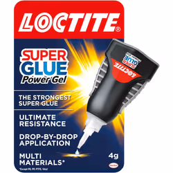 Loctite Super Glue Power Gel Flexible Super Glue Gel, Superglue Non-Drip Formula Vertical Applications Clear Glue with Precis ...
