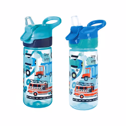 Nuby Super Quench Water Bottle-No Spill Active Toddler Sippy Cup 540ml Carry Handle Freeflow Dishwasher Steriliser 18 Months  ...