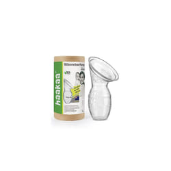 Haakaa Manual Breast Pumps Silicone Breastpump Breastfeeding Pump Milk Pump 100% Food Grade Silicone (4oz/100ml)