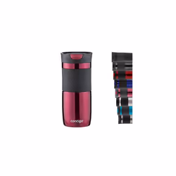 Contigo Byron Snapseal Travel Mug, Stainless Steel Thermal , vacuum flask, leakproof tumbler, coffee mug with BPA free Easy-C ...
