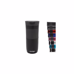Contigo Byron Snapseal Travel Mug, Stainless Steel Thermal mug, vacuum flask, leakproof tumbler, coffee mug with BPA free Eas ...