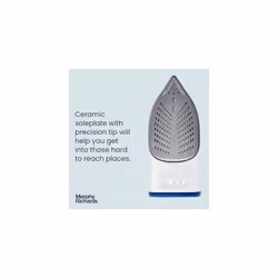 Morphy Richards 300401 Light Glide 100 Steam Iron, Blue/White, 2400 W