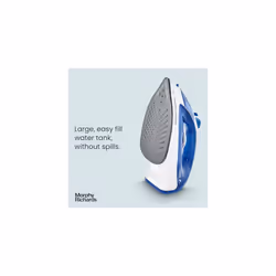 Morphy Richards 300401 Light Glide 100 Steam Iron, Blue/White, 2400 W