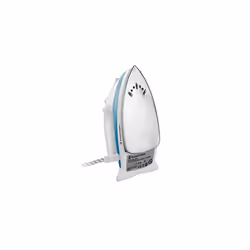 Russell Hobbs Steam Glide Travel Iron 22470, 760 W - White and Blue