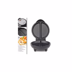Salter EK2716 Dual Omelette Maker ? Double Egg Cooker with Non-Stick Plates, Deep Fill Electric Multicooker, 2-3 Minute Preheat, Ideal for Breakfasts,