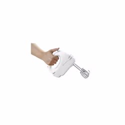 Russell Hobbs Food Collection Hand Mixer with 6 Speed 14451, 125 W - White