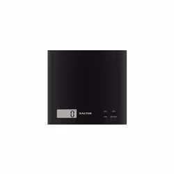 Salter 1066 BKDR15 Arc Kitchen Scale ? Digital Food Weighing Scales For Precise Cooking/Baking, Slim Platform for Compact Storage, Add & Weigh/Tare