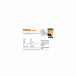Fellowes A4 Binding Cover - 180 Microns PVC Binding Covers - Pack of 100 Binding Covers - Transparent