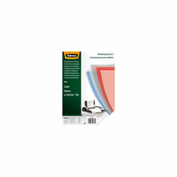 Fellowes A4 Binding Cover - 180 Microns PVC Binding Covers - Pack of 100 Binding Covers - Transparent