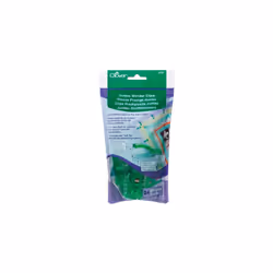 Clover 24-Piece Jumbo Wonder Clips, CL3157, Green