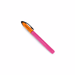 uni-ball Air ? 0.5mm Rollerball - Blue, Green, Pink and Orange Barrel - Black Ink ? Pack of 4 - UBA-188E-M