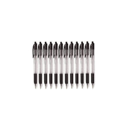 Cello Extra Comfort Grip Ballpoint Pens Medium Point Retractable Ballpoint Pens - (1.0 mm), Pack of 12 Biros,Black Pen
