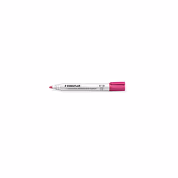 Staedtler Lumocolor whiteboard marker, pink, line width 2.00 mm, quick-drying, low odour, long life, blocked tip, 10 whiteboa ...