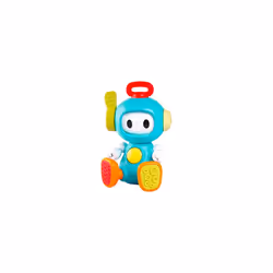 INFANTINO Sensory Elasto Robot, fun cause and effect, multi textured