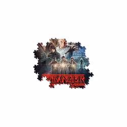Clementoni - 39542 - Puzzle Stranger Things - 1000 pieces - Made in Italy - jigsaw puzzles for adult - jigsaw puzzles Netflix,37 x 28.1 x 5.5